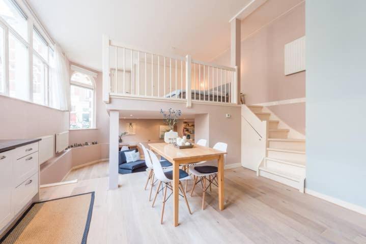 Hip Split Level Apartment On The Ground Floor Amsterdam Dış mekan fotoğraf